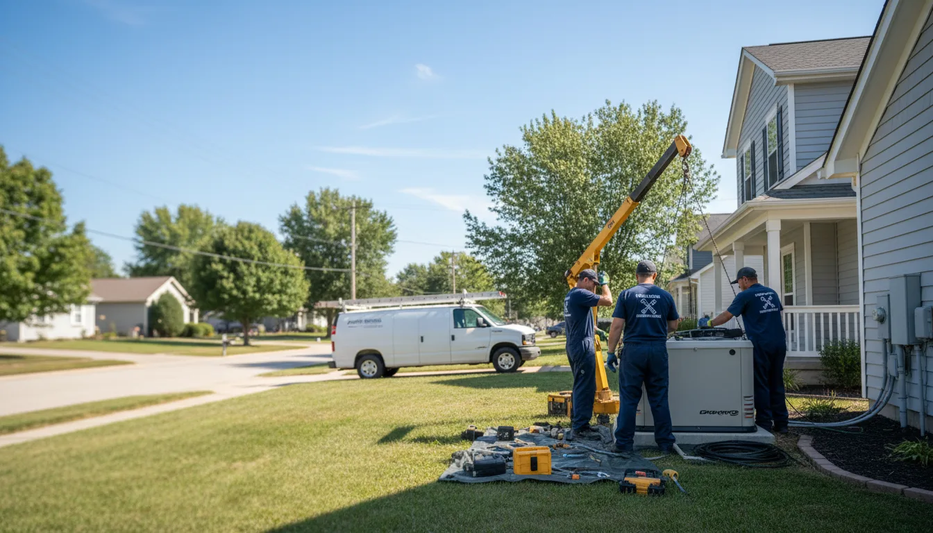 Generator Installation in Equality, IL near me